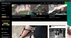 Desktop Screenshot of barefooting.eu
